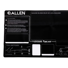 Waterproof Firearm Cleaning Mat, 45.5″L X 16″W, Black, Neoprene, N/A, .17 HMR an