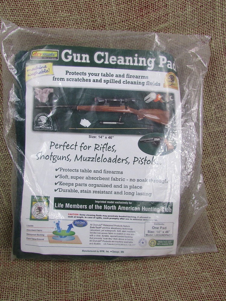 Drymate Long Gun / Rifle Waterproof Cleaning Pad 14 x 46 Inch NEW