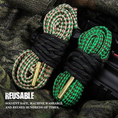 VicBre Gun Snake Brush Barrel Rope for Caliber .22/.223/5.56mm and…