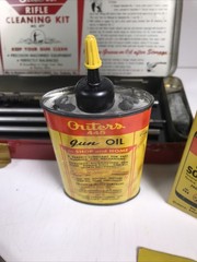 Vintage Outers Gunslick Rifle Kit No. 477 Tin Gun Cleaning Kit 22 Caliber 420