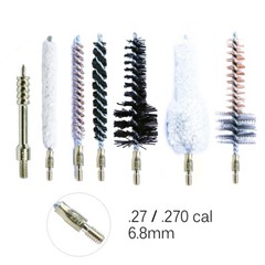 MaximalPower 7PC Gun Cleaning Bore Brushes Combo -.22/.243/.270/.30cal