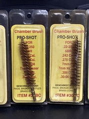 NEW Vintage Pro-Shot Bore Brush Lot Of 10 in Kleen Bore Box 9mm .22 .58 More T8