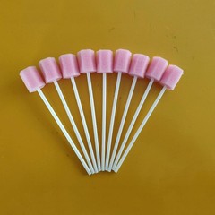 100pcs Disposable Cleaning Cleaner Swab Oral Care Sponge Swab Tooth Cleaning Mou