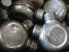 Original Romanian Oil Double Spout Oil Bottles Surplus