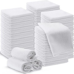Macarrie 200pk Microfiber Cleaning Cloths Bulk 12×12″ Absorbent Towels