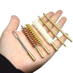 7PCS Gun Cleaning Kit for 38/357/9mm Pistol Barrel Rod Brush Cleaning Tools