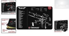 1911 Pistol Cleaning Mat 11×17 Inch Washable Non-Slip Oil & Solvent Resistant