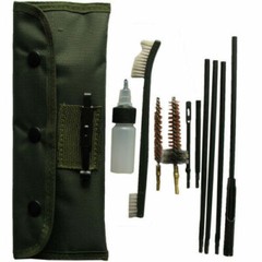 10 Pcs .22 22LR .223 556 Rifle Gun Cleaning Kit Nylon Brush Cleaner with Pouch