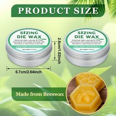 Heigble 1 Pack Sizing Die Wax 2 Ounce Case Lube Wax for Reloading Ease of App…