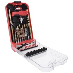 Birchwood Casey Durable Versatile Maintenance Gun Cleaning Kit | Brushes, Jags,