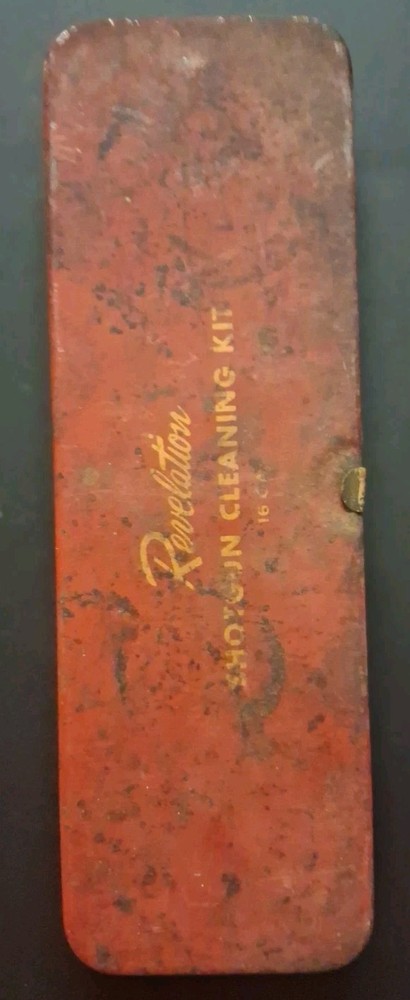 Vintage Revelation Shotgun Cleaning Kit 16 Gauge (Metal Case Only)