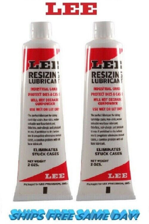 Lee Precision Case Sizing Lube 2 oz Tube – 2 PACK!! NEW!! # 90006