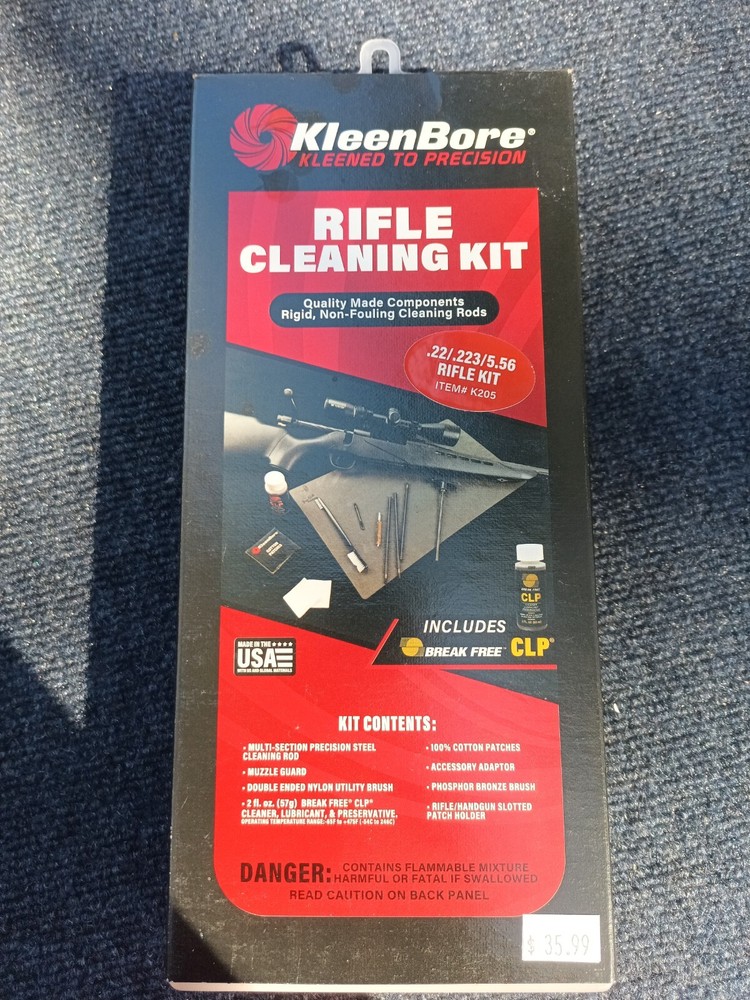 KleenBore K205 Rifle Classic Cleaning Kit
