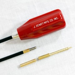 Dewey Mfg Co. 22 Caliber rod & larger with adapter and 22 jag and 243 or 6MM jag