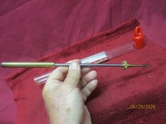 PRO-SHOT Products, USA, 6.5″ Stainless Pistol Cleaning Rod, 38 to 45Cal.