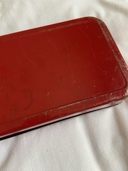 Vintage Outers Gunslick Rifle Cleaning Kit in Red Metal/Tin Box/Case – No. 477
