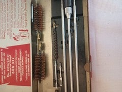 SEARS AND ROEBUCK NO 2143 VINTAGE GUN CLEANING KIT 22 CAL # ⁶ 20251