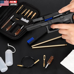 Universal Handgun Cleaning Kit .22,.357,.38,9Mm,.45 Caliber Pistol Cleaning Kit