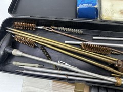 Lot 50+ Pcs Vintage Antique Gun Cleaning Rods Brass Aluminum Rifle Outers Hoppes