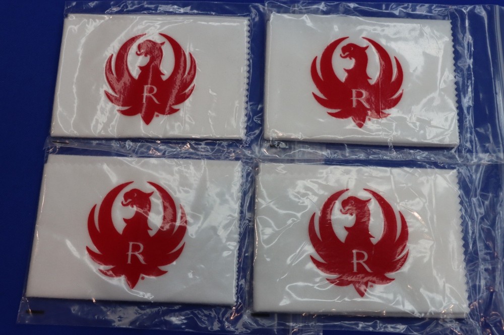 Si-Clo MFG RUGER FIREARMS Silicone Cloth Lot of 4 Gun Cleaning Rags NEW AntiRust