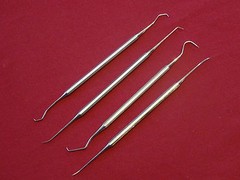 4 PIECE ARMORER STAINLESS STEEL GUN CLEANING PICK SET !!!!! GUNSMITHING