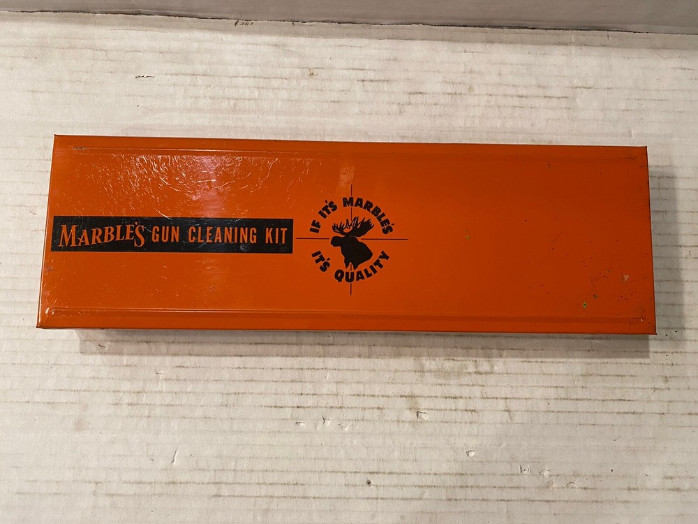 Vintage Marble’s Gun Cleaning Kit- NOT COMPLETE- Box 16