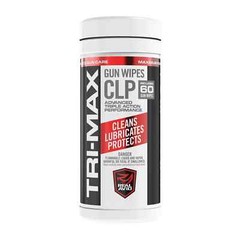 Real Avid TRI-MAX CLP Gun Cleaner & Lubricant Wipes 60 Count AVCLPW-C60