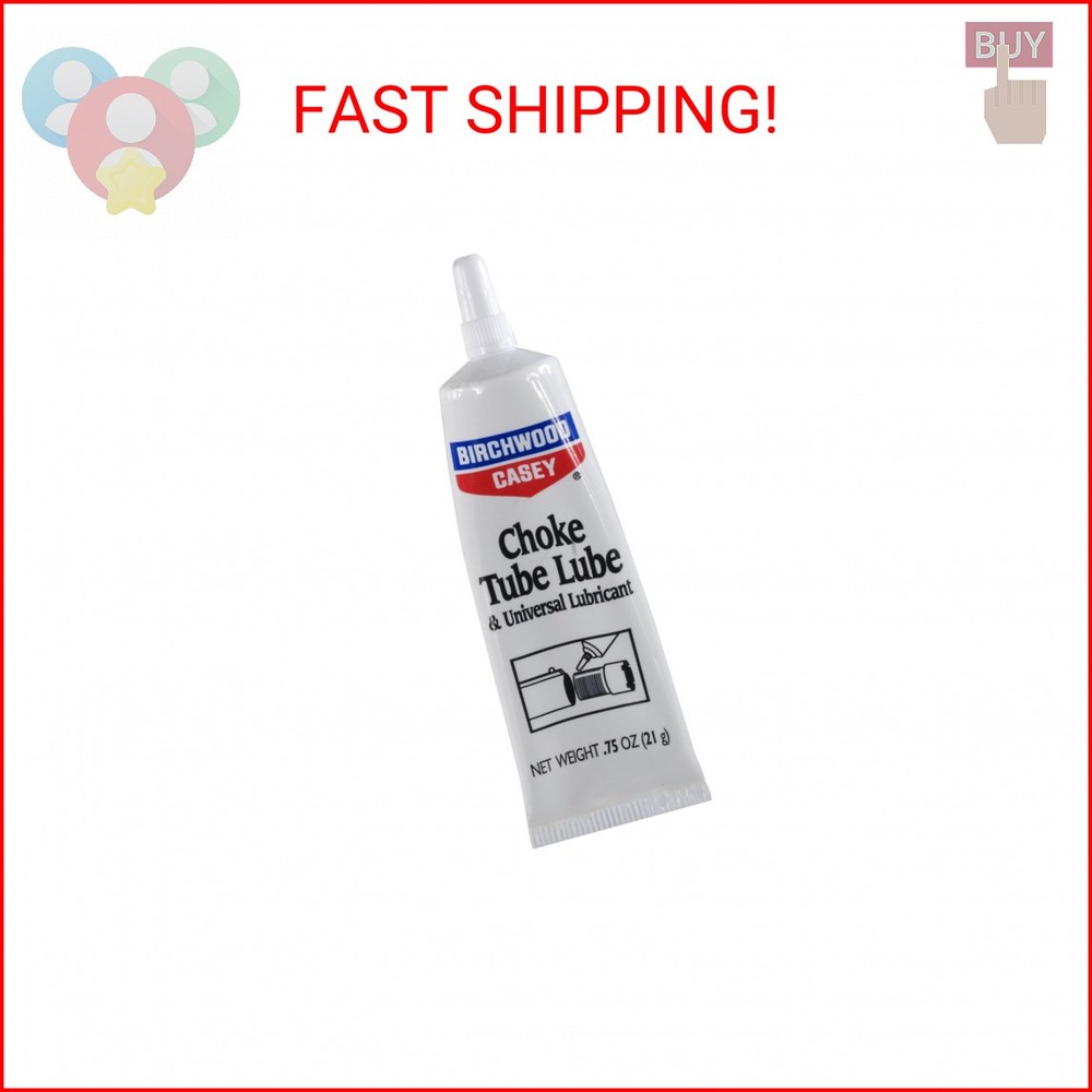 Birchwood Casey Choke Tube Lube Grease, 0.75oz Universal Gun Lubricant for Choke