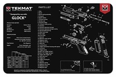 TEKMAT ARMORERS BENCH MAT 11″x17″ GLOCK 17 G3