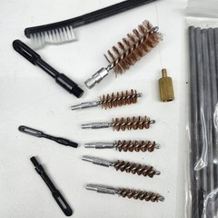 Gun Cleaning Kit Universal Tactical Nylon Pouch Brushes Cleaning Rods Tools