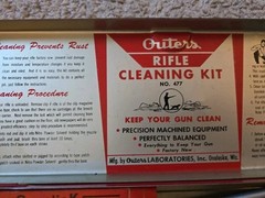 Outers Rifle Cleaning Kit No. 477 .22 LR Made in USA Vintage (Incomplete Look)
