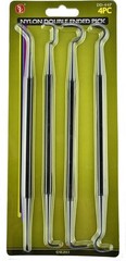 7-1/4 Inch Double-Ended Nylon Pick Set for Cleaning & Detailing – Automotive,