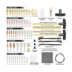 Gun Cleaning Kit Ultimate Universal Gun Cleaning Supplies for Pistol Handgun …