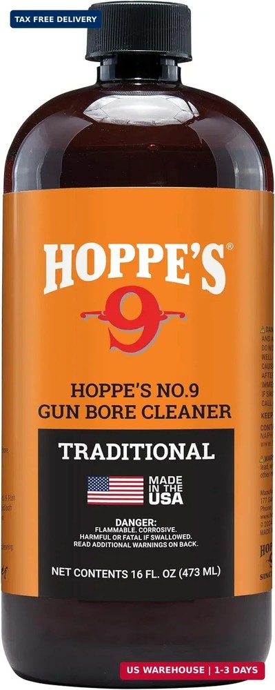 Hoppe’S Hoppes No. 9 Gun Bore Cleaner 16 Oz. Bottle Packaging May Vary 916