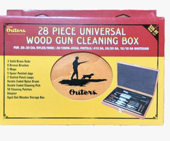 Outers 70082 28 Pc. Professional Universal Wood Gun Cleaning Supplies Box (NIB)