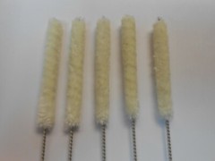 HIGHTBRUSH 35180 1/2” X 8” COTTON TWISTED TUBE SPIRAL STRAW BRUSH 5 PACK