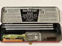 Vintage Coast To Coast Master Craft Shotgun Cleaning Kit 12 Gauge ~ Near Mint!