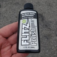 Flitz Liquid Polish Diluted Original Paste Version Formula 1.7 FL. OZ. Flip-Top