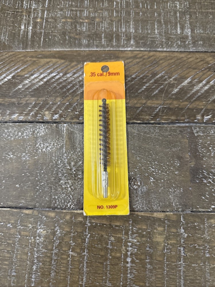 Hoppes Phosphor Bronze Brush .35 Cal. Caliber 9mm Rifle Fusil Gun Care #1309P