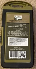 NEW Sport Ridge Universal Pistol Cleaning Kit, 21 Pieces, Torque Ratchet