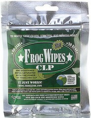 FrogLube Treated Wipes 5 Pack FROG14936 Five 8″ x8″ pre-moistened wipes saturate