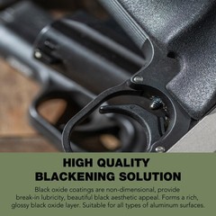 New Aluminum Black Metal Finish Fast Drying Black Oxide Solution Fast Shipping