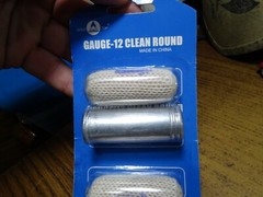 Gold Top 12 Gauge Cleaning Round