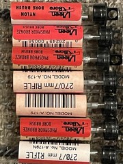 Lot Of 14- 270 Rifle Gunslick & KleenBore Bore Brushes