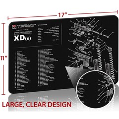 TekMat Original Gun Cleaning Mat – 17″ X 11″ – Springfield Armory XD-S