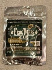 FrogLube Treated Wipes 5 Pack FROG14936 Five 8″ x8″ pre-moistened wipes saturate