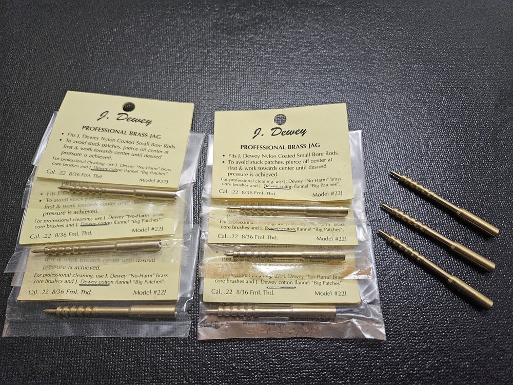 J. Dewey 22J Brass Jag Female Threads