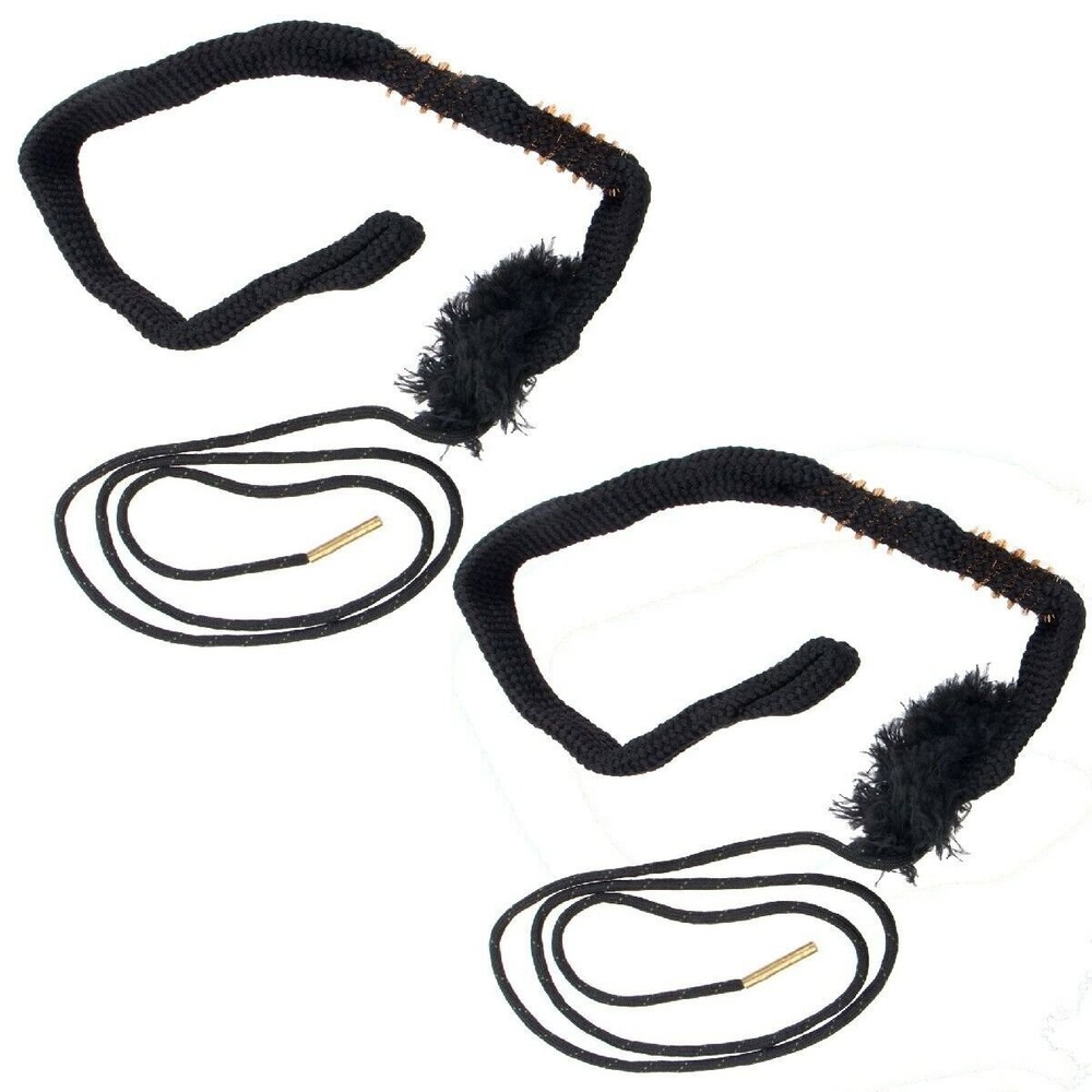 Outers 12 Gauge Barrel Badger Bore Snake Cleaner Pull Thru New 2-PACK