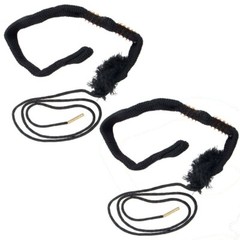 Outers 12 Gauge Barrel Badger Bore Snake Cleaner Pull Thru New 2-PACK