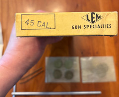 LEM LEWIS Lead Remover Revolver Cleaning Kit 45 cal